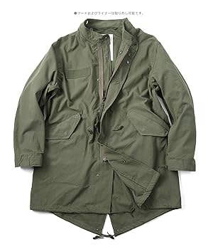 Amazon | [ヒューストン] 5408 M-65パーカ モッズコート(XXXS